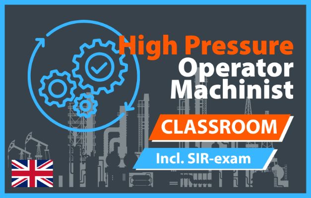 SIR High Pressure Operator Machinist (HDO-M) course incl. exam